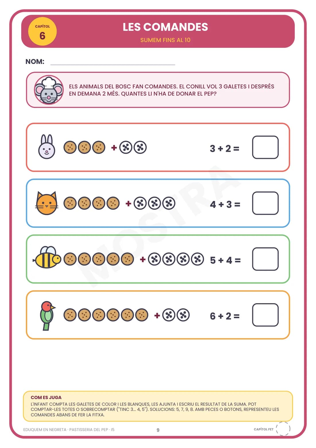La pastisseria del ratolí Pep: Mostra 1
